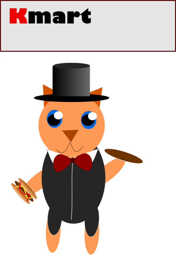 Gangsta Cat Smoking A Cigar Eating A Hot Dog In Km - Cigar (600x870)