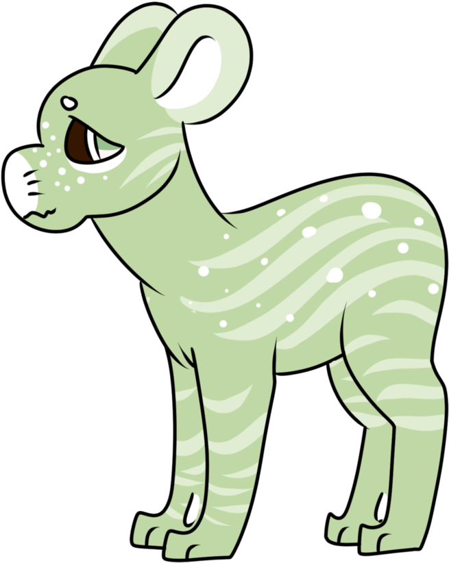 Mint Chocolate Tiger By Umbra-exe - Cartoon (828x965)