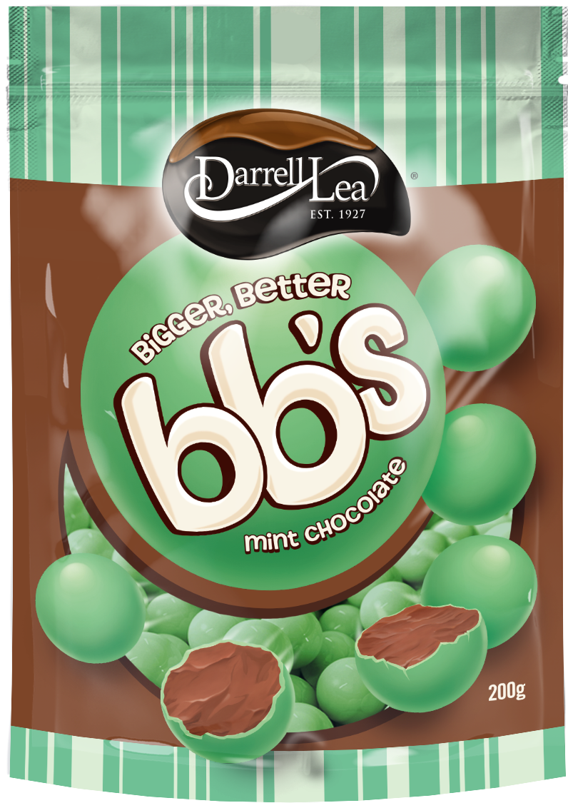 Bb's Chocolate Mint Balls 180g - Bb's Mint Chocolate Balls (1210x1258)
