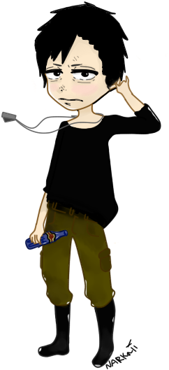 Gangsta Nicolas By Narkai - Cartoon (400x602)