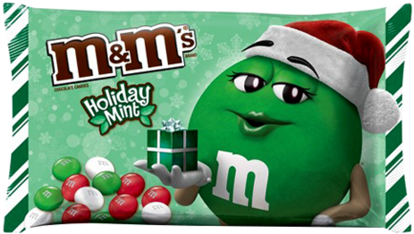 M&m's Mint Chocolate Candies Holiday - Mint M&ms (480x480)