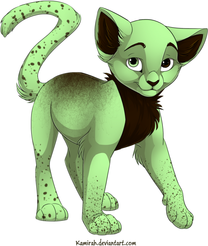 Mint Chocolate Cat Adopt [closed] Ota By Nikatuwaadopts - Chocolate Mint Cat (875x913)