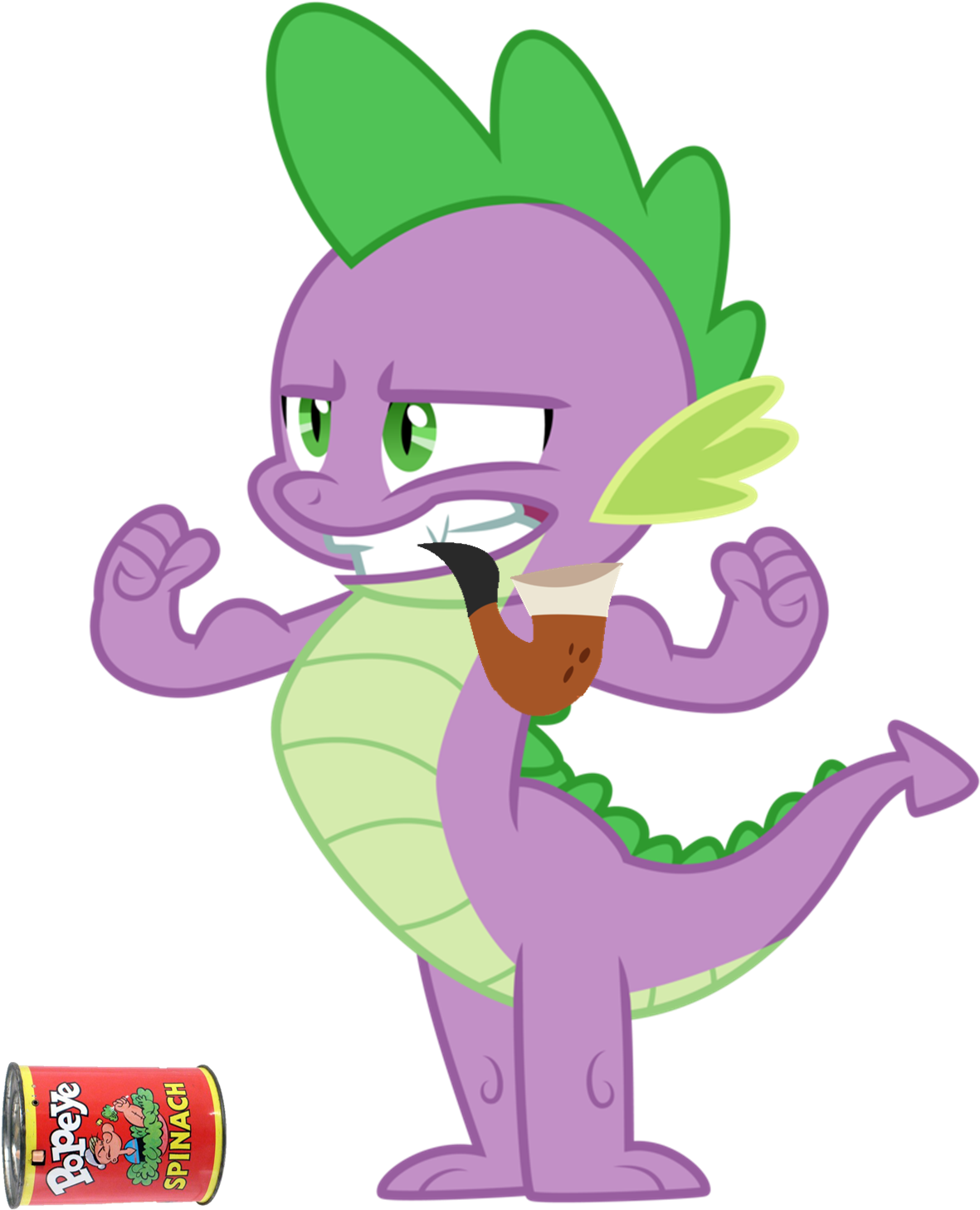 Pipe, Popeye, Safe, Simple Background, Solo, Spike, - Selfie (1526x1601)