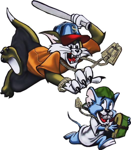 Tom And Jerry Gangsta - Tom Y Jerry Gangster (526x600)