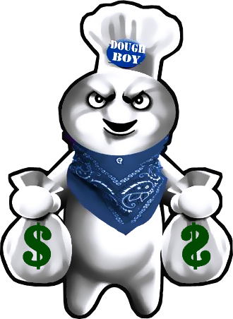 Dough Boy Gangsta - Pillsbury Dough Boy Gangsta (330x452)