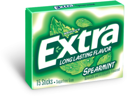 Vanilla - Extra Spearmint Gum (420x312)