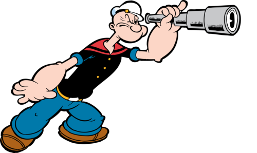 Popeye-07 - Company Vision Cartoon Png (500x298)