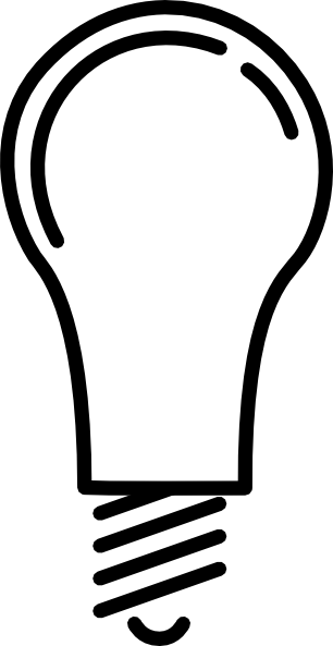 Light Bulb Clip Art (500x969)