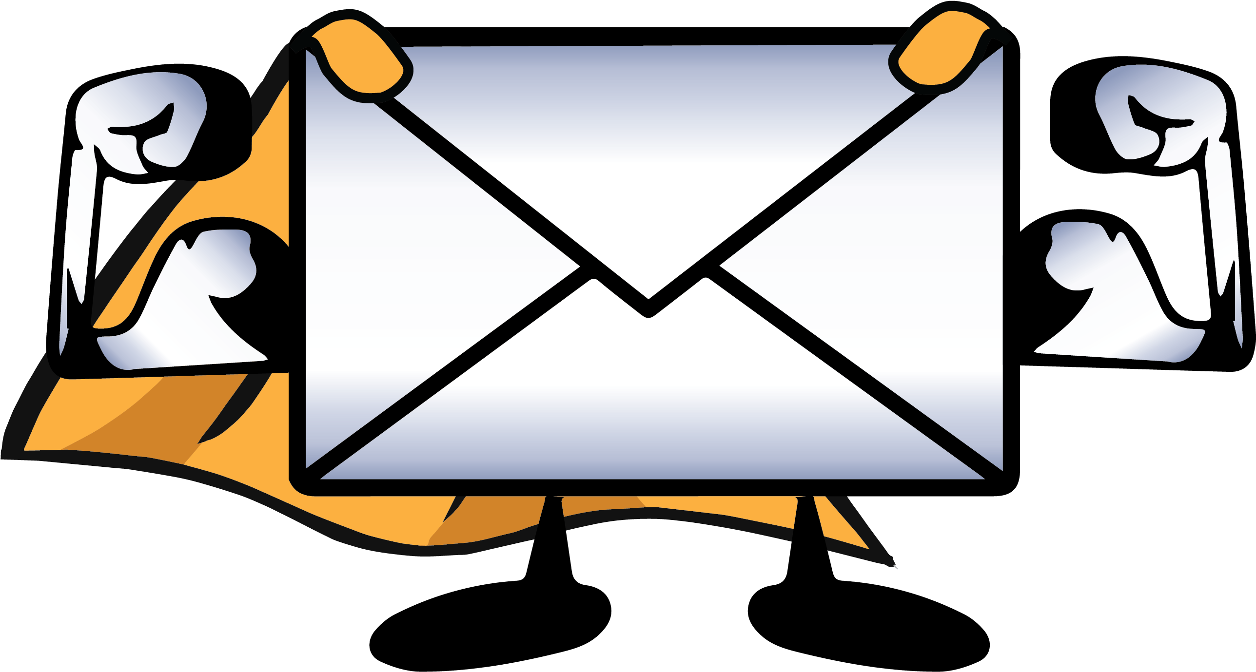 As Spinach Is To Popeye, Digital Technology Is To Direct - Email Envelope Icon Vector (2647x1440)