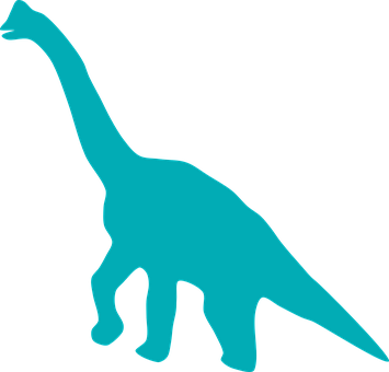 Dinosaur, Huge, Long Neck, Tail - Dinossauro De Pescoço Grande (355x340)