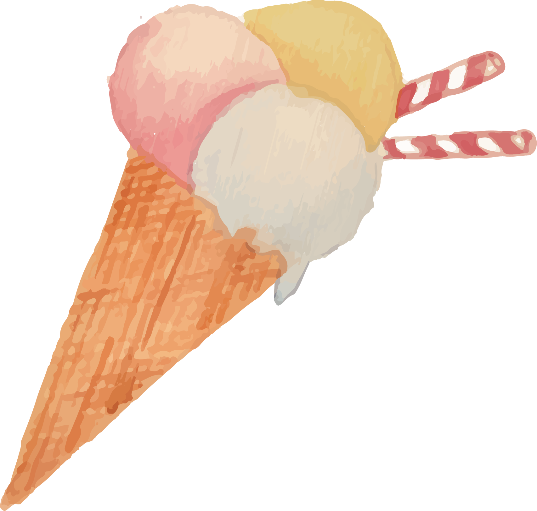Ice Cream Korean Air Duty Free Shop - Stock Photography (1706x1625)