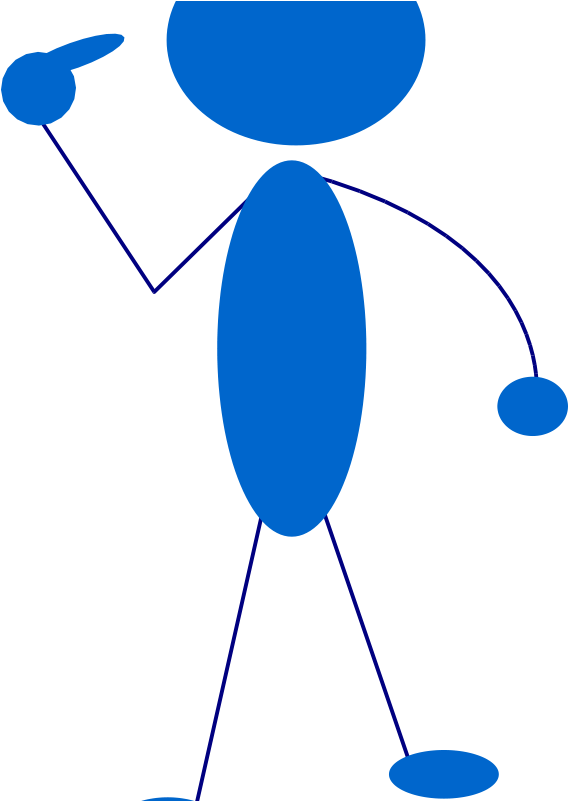 Get Notified Of Exclusive Freebies - Person Thinking Clip Art (574x800)