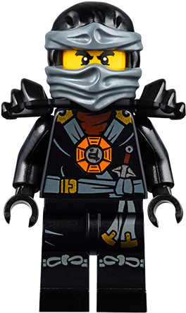 Ninja Cole Zane Samurai X Nya Jay Kai The Wei Snake - Lego Ninjago Cole Minifigure (336x448)
