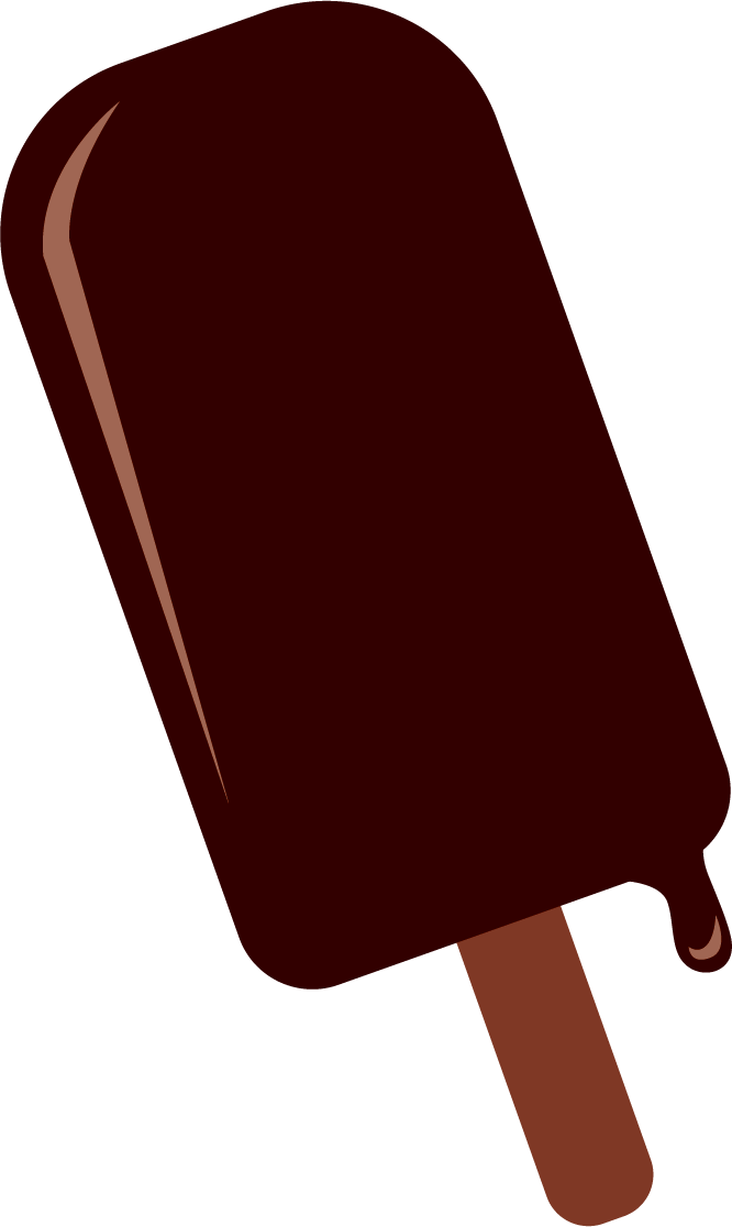 Chocolate Ice Cream Dessert - Paleta De Chocolate Dibujo (666x1116)