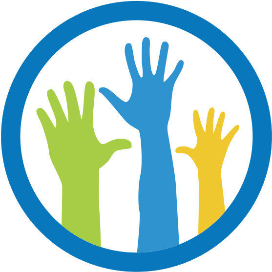 Join In Conservation Projects - Waving Hands (588x577)