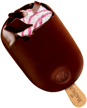 Magnum Au Yaourt Et Coulis De Fruits Rouges - Ice Cream Bar (500x500)