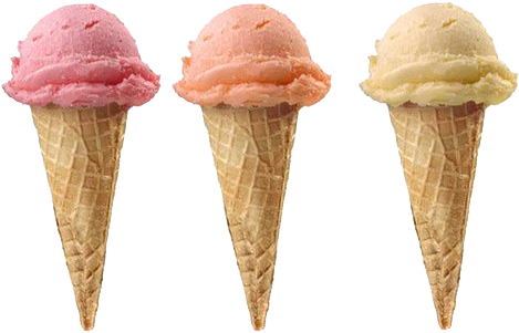 Ice Cream Cone Clipart - Ice Cream Cones Png (500x323)