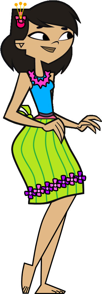 Hula Sky By Tdgirlsfanforever - Total Drama Hula (387x1028)