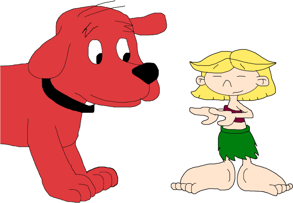 Emily's Hula By Shiftythedingoman - Cartoon (1006x794)