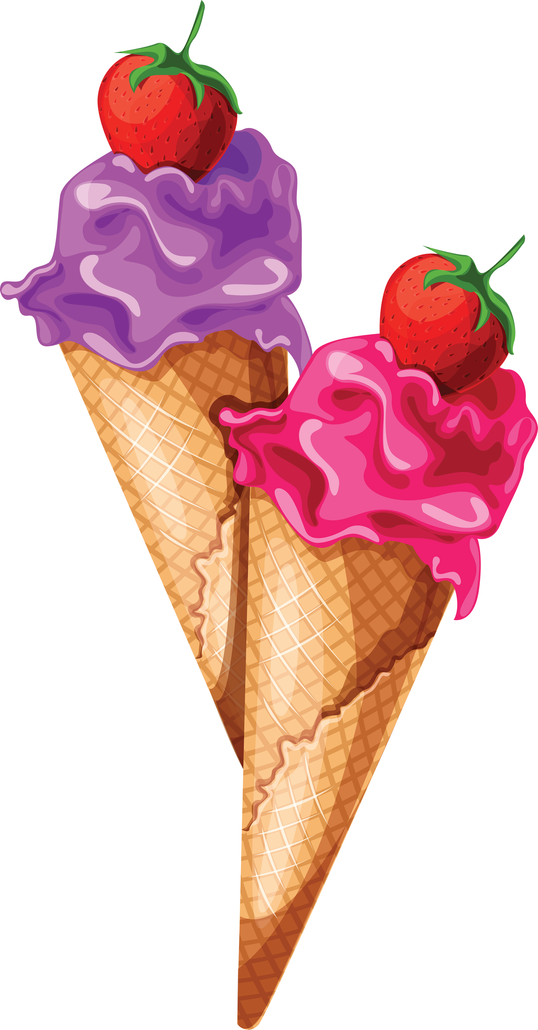 Ice Cream Png Image - Ice Cream Vector Png (1839x3521)