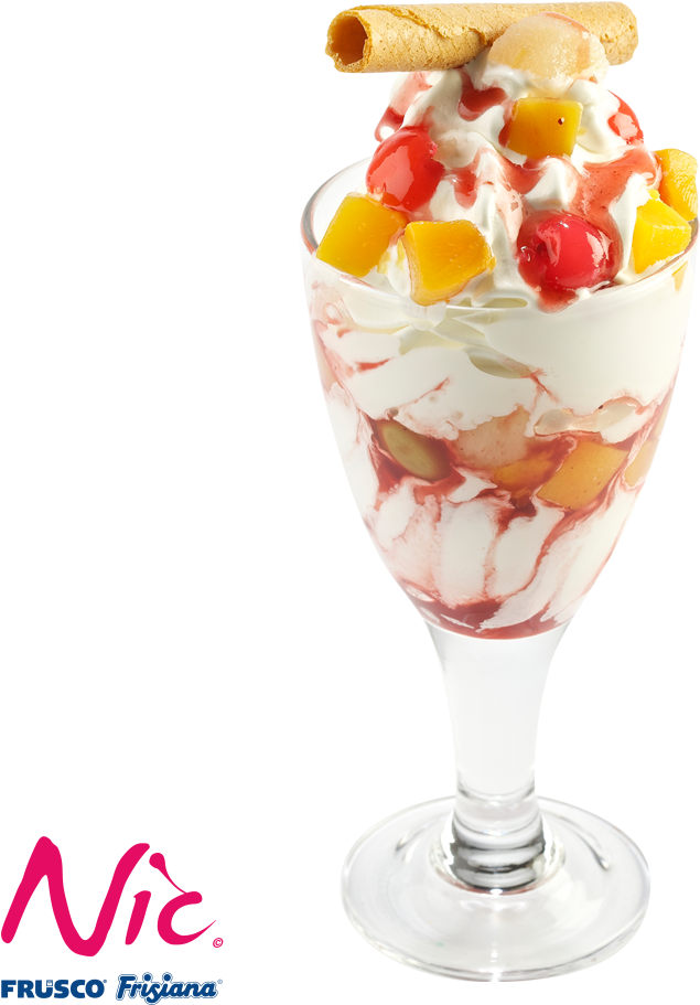 Ice Cream Coupes - Fruits Salad Ice Cream (1000x1000)