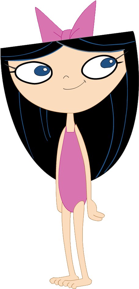 Isabella Swimsuit - Phineas And Ferb Isabella Swimsuit (547x984)