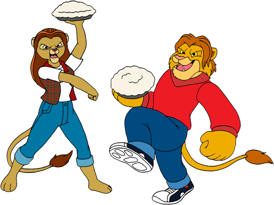 Vitaly, Gia And Stefano Hula Pic By Bennythebeast On - Cartoon (900x681)