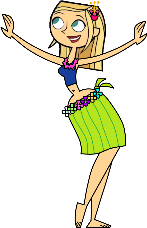 Hula Sammy By Tdgirlsfanforever - Total Drama Season 5 (653x990)