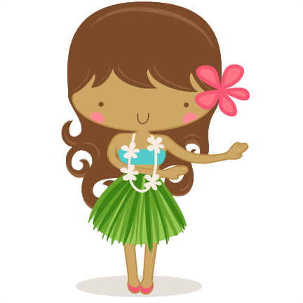 Hula Girl Svg Scrapbook Cut - Hula (432x432)