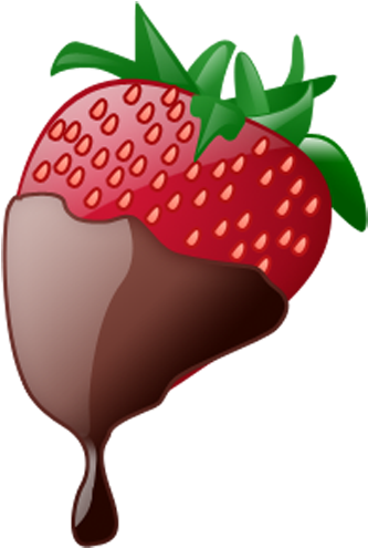 Strawberry Chocolate Icon (512x512)