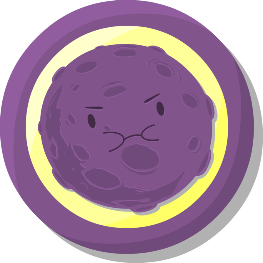 New Dopey Moons Symbol By Nihaoguylan - Charing Cross Tube Station (894x894)