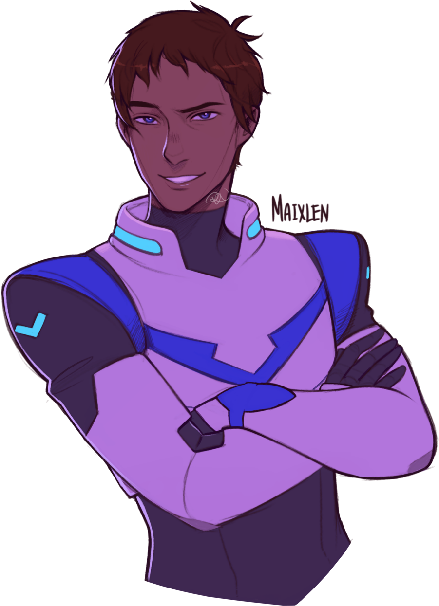 Transparent Moon Clipart - Fanart Lance Voltron Transparent (960x1280)