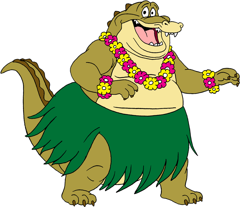Hula Louis By Lionkingrulez - Louis Alligator Deviantart (857x742)