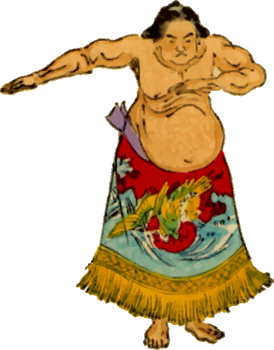 Hula Dancer Clipart 6, Buy Clip Art - Japan People Png (564x720)