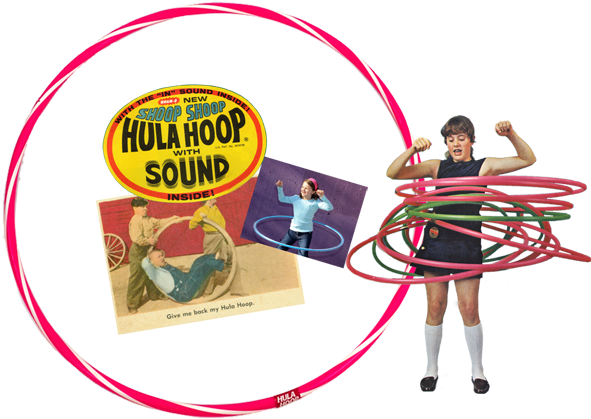 The Thin Waisted Over The Pear Shaped, And Women Over - Hula Hoops In The 1950s (600x437)