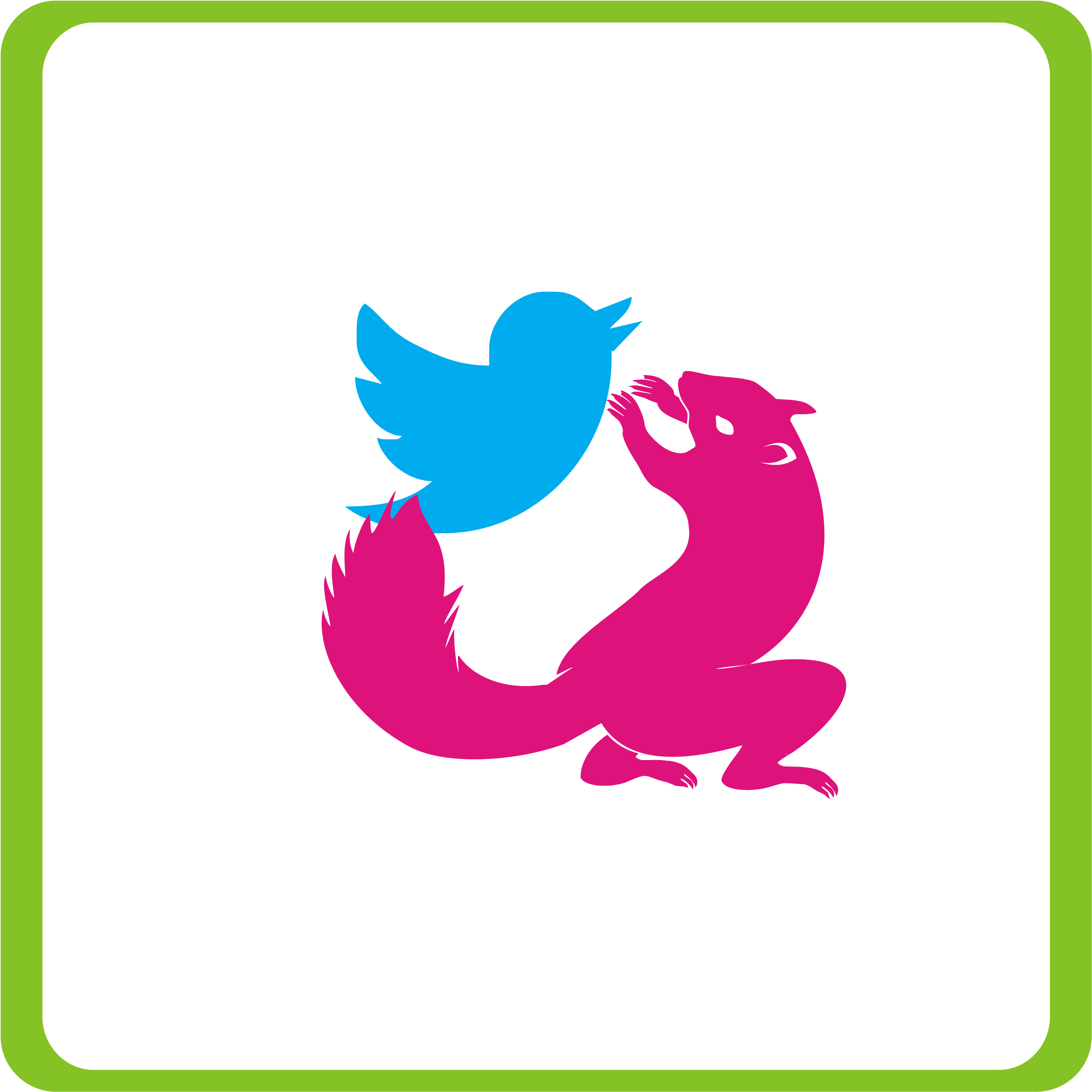 Tweet Us - Rooster (3000x3000)