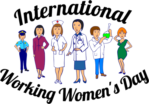 International Working Woman & - International Working Women's Day (500x349)