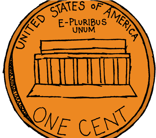 Coin Clipart Penny - Clipart Penny (640x480)