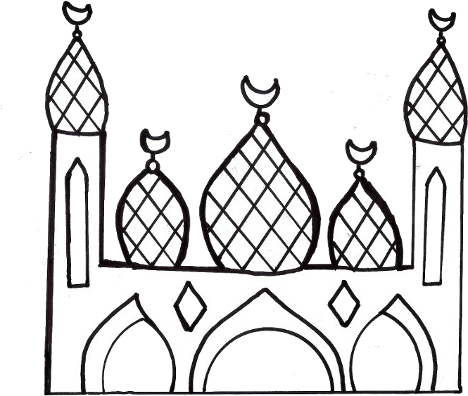 Everyone Must Believe And Practise It - Coloriage Al Mawlid Nabawi (720x595)