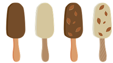 Ice Cream Stickers Messages Sticker-9 - Chocolate (408x408)