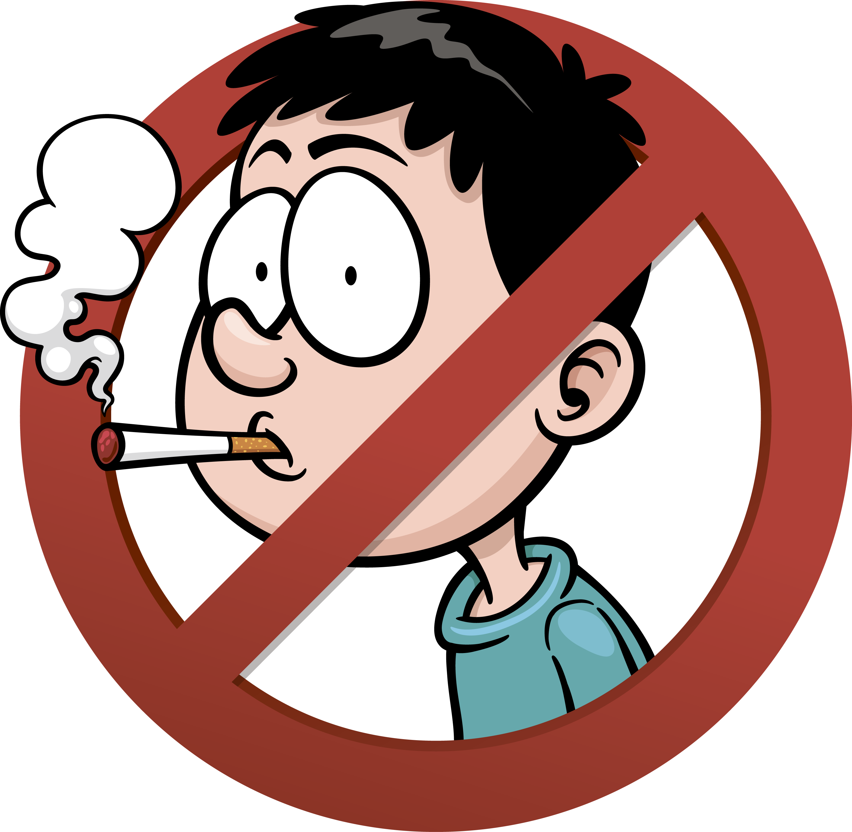 Smoking Ban Royalty-free Clip Art - Smoking Ban Royalty-free Clip Art (3265x3189)