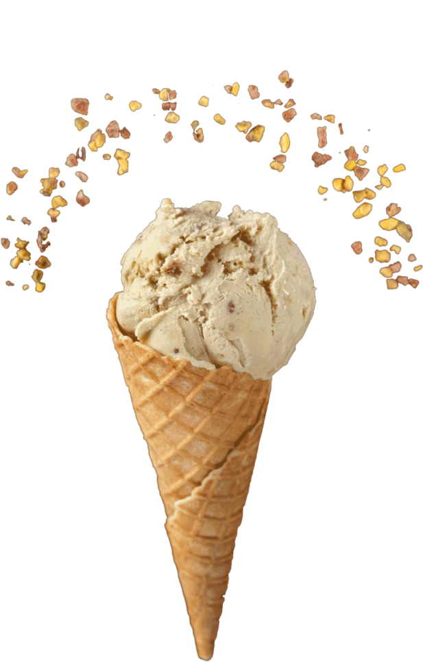 C'est Le Cas De Notre Glace « Figues Et Noix Au Miel - Ice Cream Cone (683x1024)