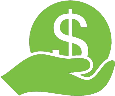 $100 Donation - Money Icon Vector Png (400x400)