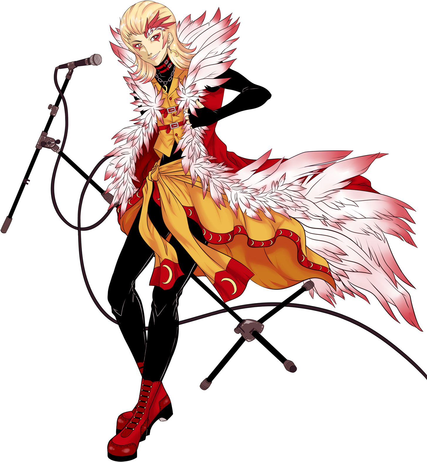 Full Colored Character Art - Yohioloid (1477x1600)