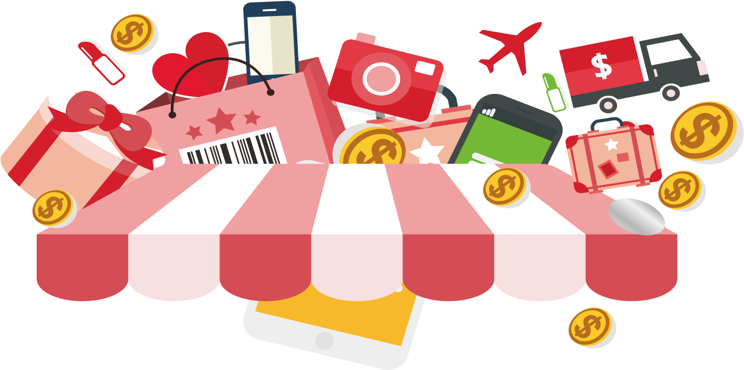 Online Shopping Shopping Centre Poster Promotion - Online Shopping Shopping Centre Poster Promotion (1501x1501)