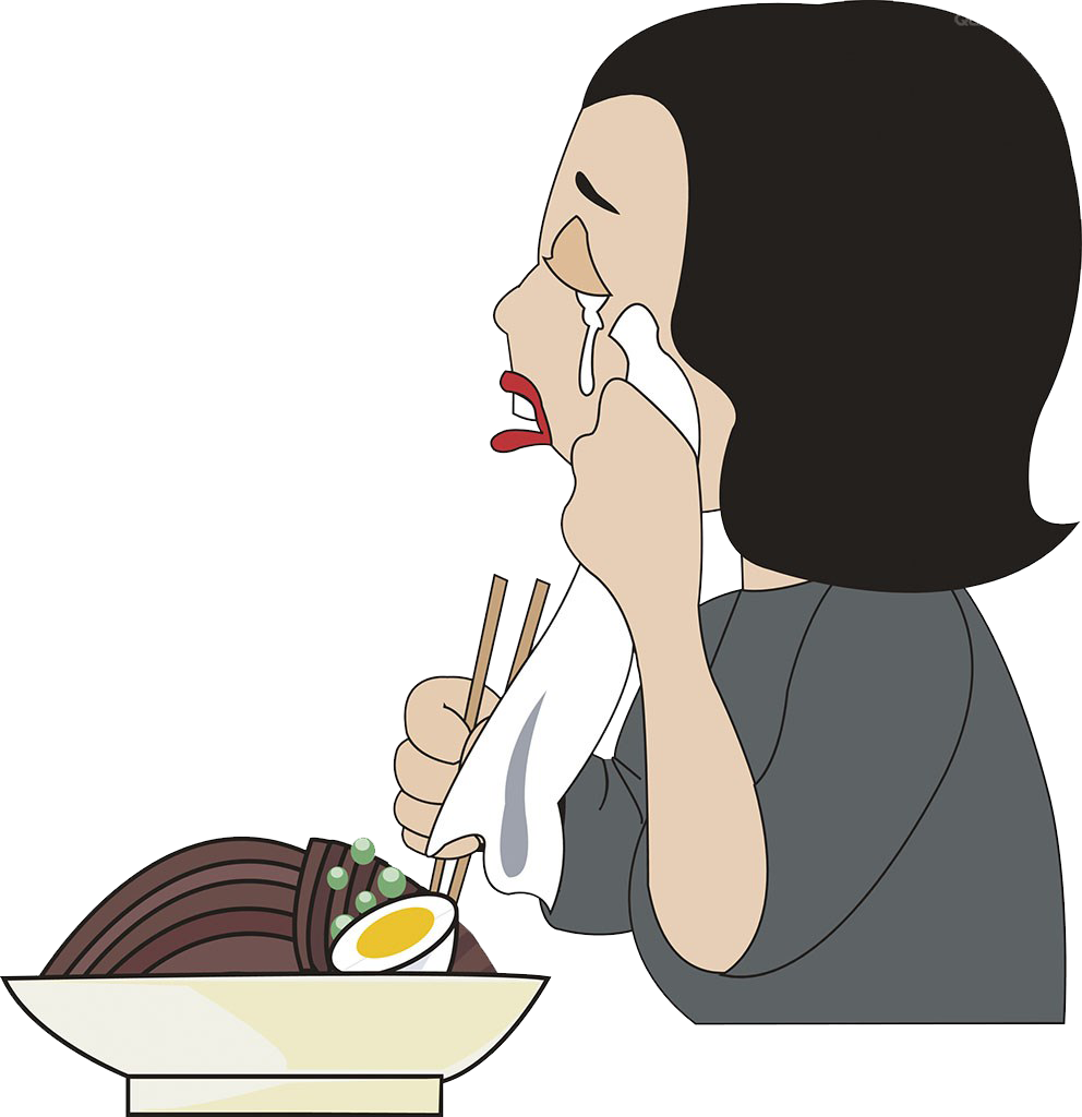 The Crying Boy Woman Illustration - Crying (992x1024)