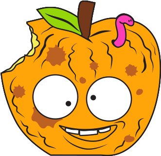 Awful Apple Orange - Grossery Gang Awful Apple (400x400)