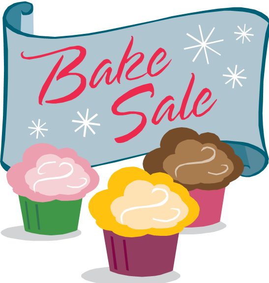 Clip Arts Related To - Valentines Day Bake Sale (547x576)