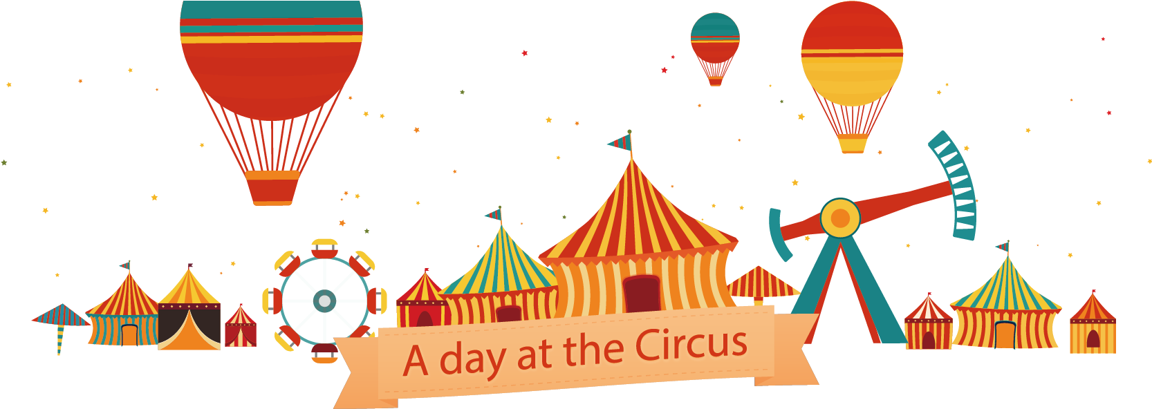 Circus Poster Illustration - Circus Poster Illustration (1667x1667)