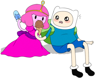 1 Chocolate Ice Cream By Tentaitenshi-d4lfz1w - Finn The Human (400x337)